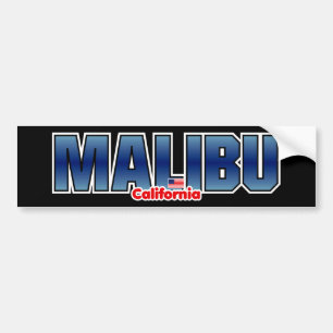 Malibu Bumper Sticker