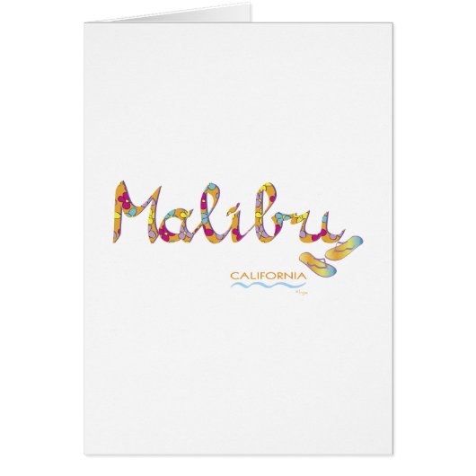 Malibu, CA Cards (Front)