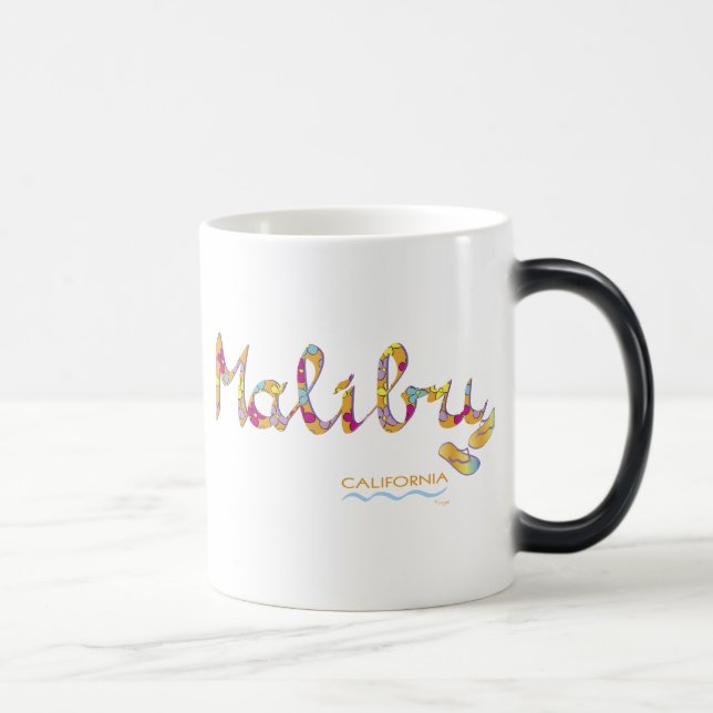 Malibu, CA Color Morph Mug (Right)