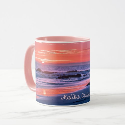 Malibu CA picturesque photograph Mug