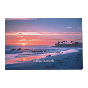 Malibu, CA picturesque photograph Placemat
