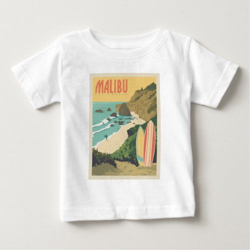 Malibu California Baby T_Shirt