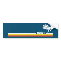 Malibu, California Bumper Sticker