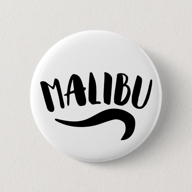 Malibu California Button (Front)