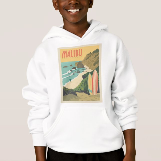 Malibu, California Hoodie (Front)