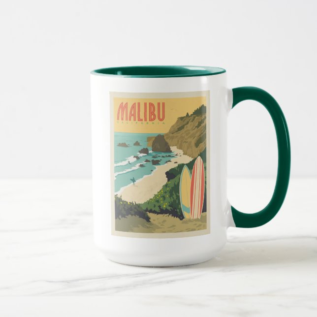 Malibu, California Mug (Right)