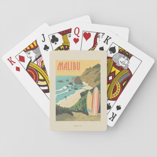 Malibu California Poker Cards