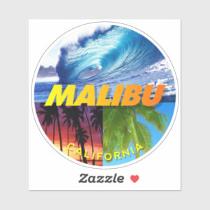 Malibu California Sticker