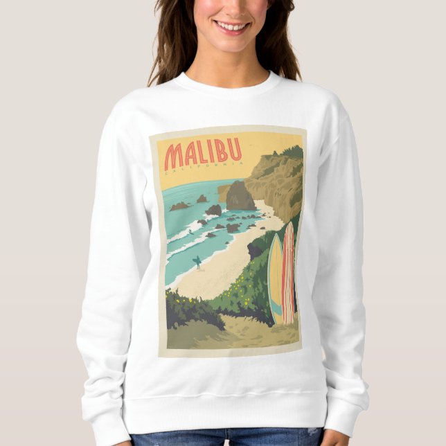 Malibu, California Sweatshirt (Front)