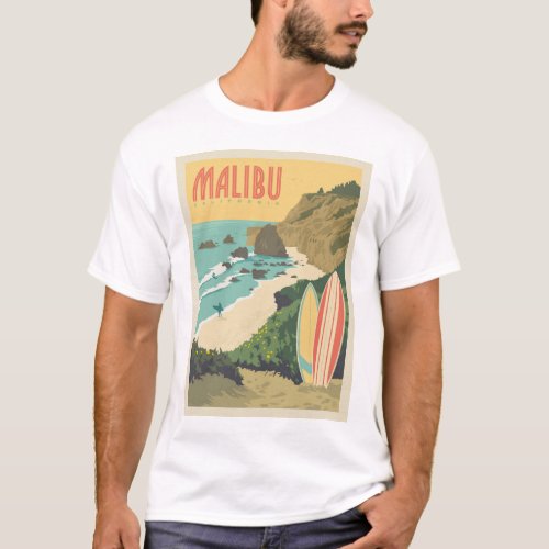 Malibu California T_Shirt