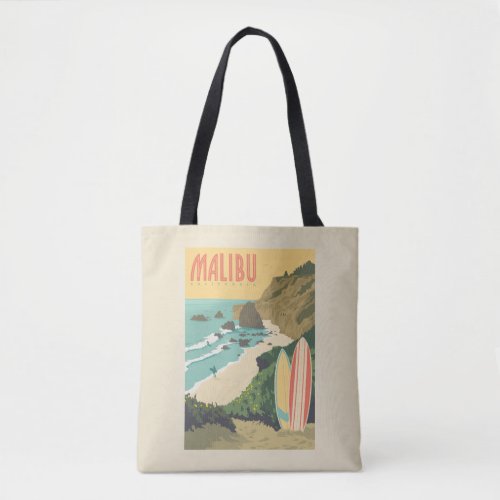 Malibu California Tote Bag