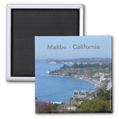 Malibu Coast Magnet Magnet