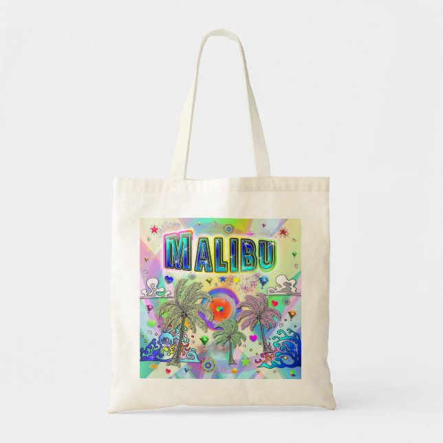 Malibu Deep Dream Tote Bag (Front)