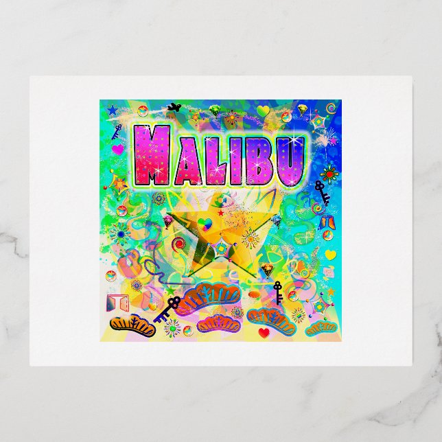 Malibu Epoch Hour Postcard (Front)