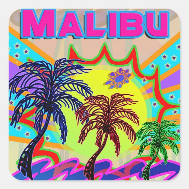 Malibu Eternal Sticker (Front)