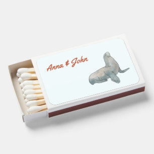 Malibu matches wedding favors