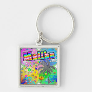 Malibu Quadro Seasons Keychain