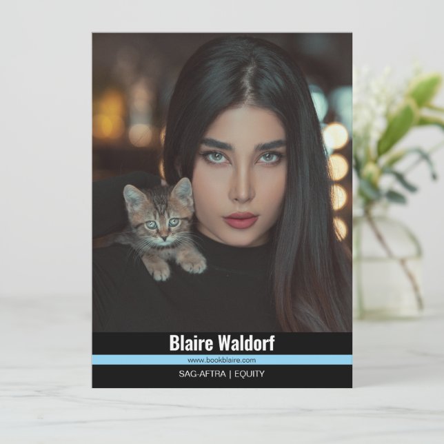 Malibu Ridge 4 | Modeling Comp Cards (Standing Front)