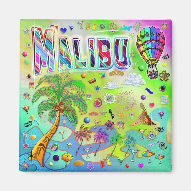 Malibu Timeless Melody Magnet (Front)
