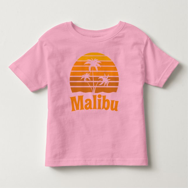 Malibu Toddler T-shirt (Front)