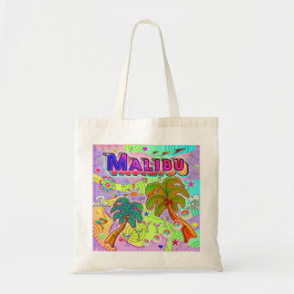 Malibu Vacation Target Tote Bag