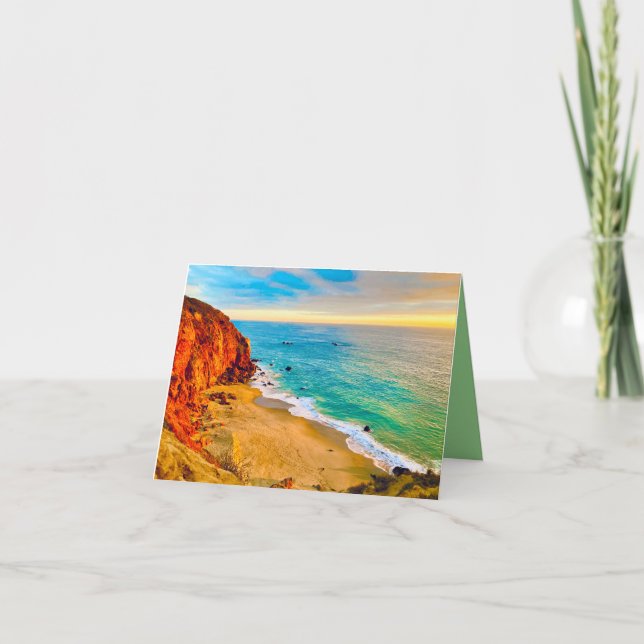 Malibu View Card  (Front)