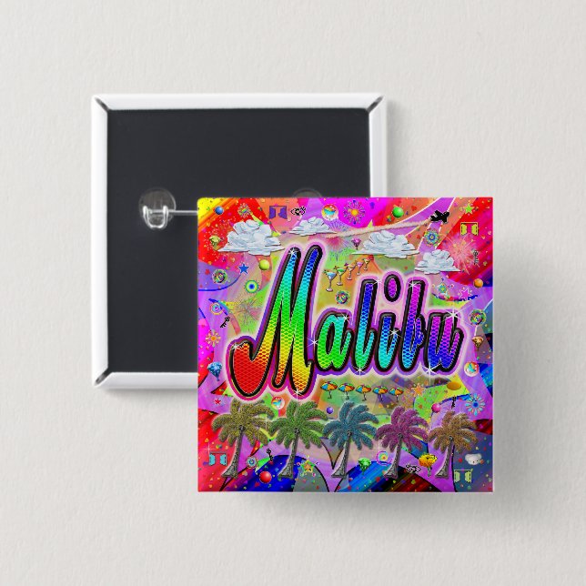 Malibu Vista Express Button (Front & Back)