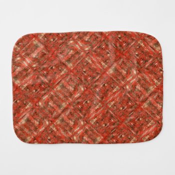 Malica - Design Made From My Original Painting Baby Burp Cloth by Lonestardesigns2020 at Zazzle