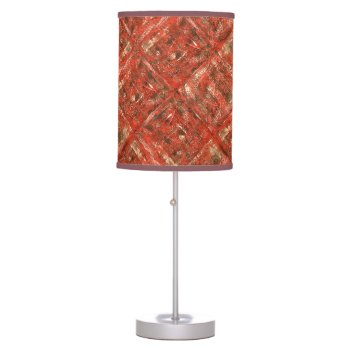 Malica - Design Made From My Original Painting Table Lamp by Lonestardesigns2020 at Zazzle