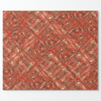 Malica - Design Made From My Original Painting Wrapping Paper by Lonestardesigns2020 at Zazzle