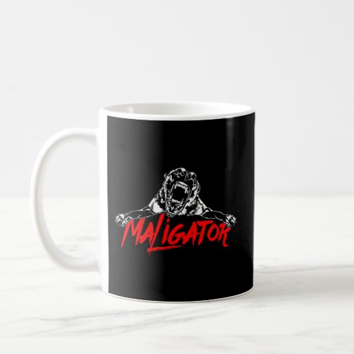 Maligator Belgian Malinois Hund Coffee Mug