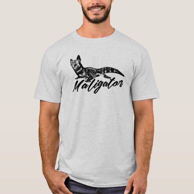 Maligator - Malinois - Belgian shepherd T-Shirt (Front)