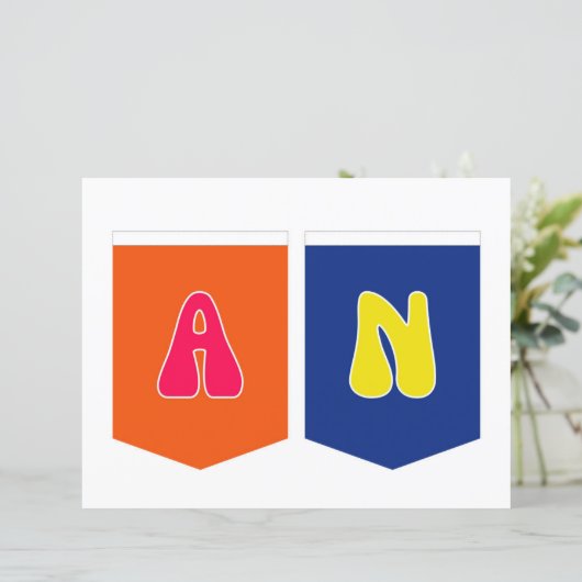 Maligayang Kaarawan Banner AN (Standing Front)