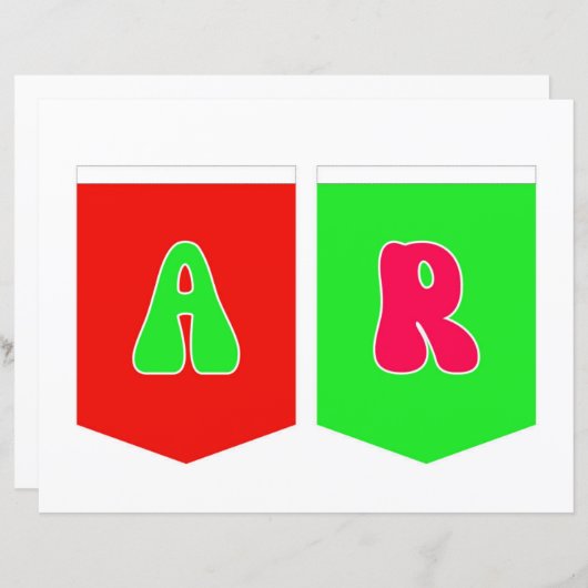 Maligayang Kaarawan Banner AR (Front/Back)