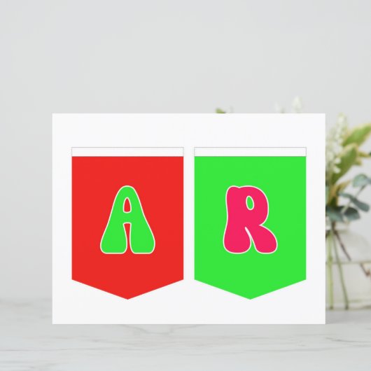 Maligayang Kaarawan Banner AR (Standing Front)