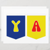 Maligayang Kaarawan Banner YA (Front/Back)