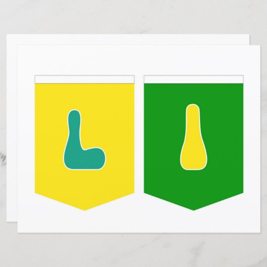 Maligayang Kaarawan LI Banner (Front/Back)