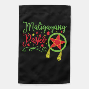 Maligayang Pasko Christmas Filipino Philippines Garden Flag