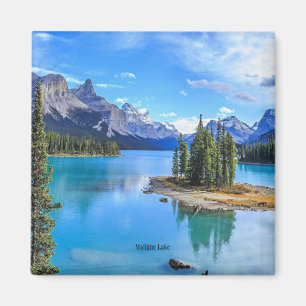 Maligne Lake, Alberta, Canada Magnet
