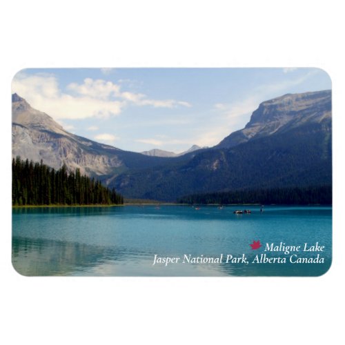Maligne Lake Jasper National Park Canada Magnet