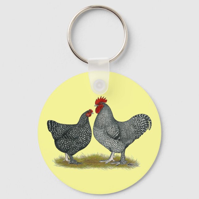 Maline Chickens Keychain (Front)