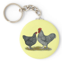 Maline Chickens Keychain