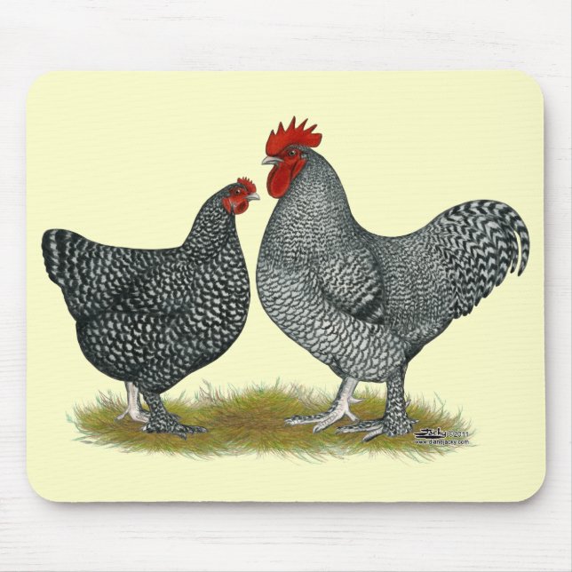 Maline Chickens Mouse Pad (Front)