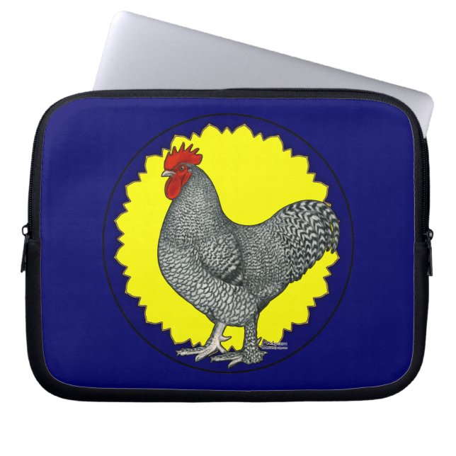 Maline Rooster Laptop Sleeve (Front)