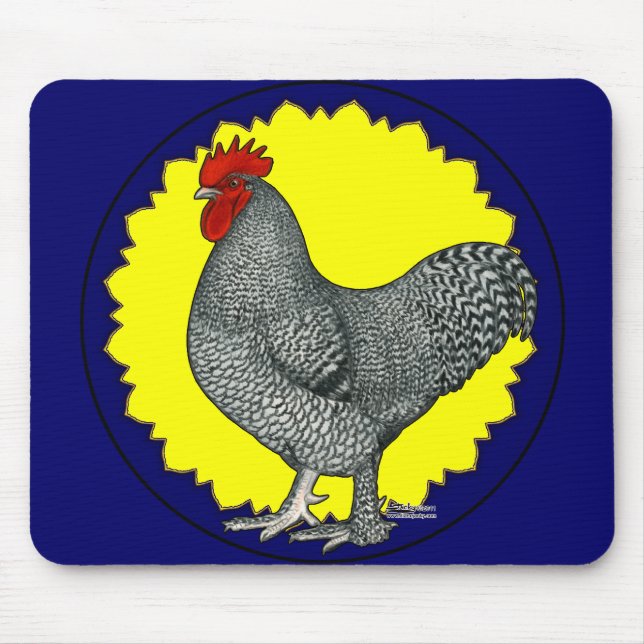 Maline Rooster Mouse Pad (Front)