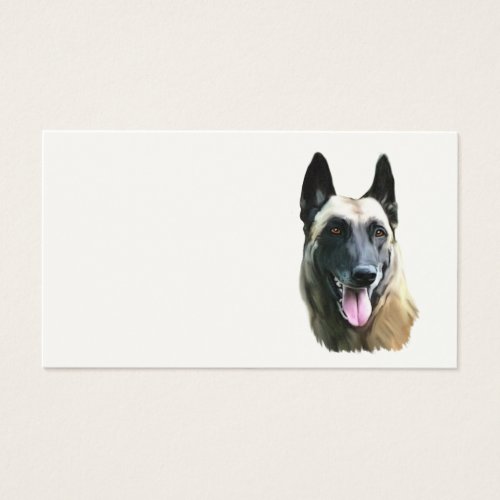 calling card malinois business card templates