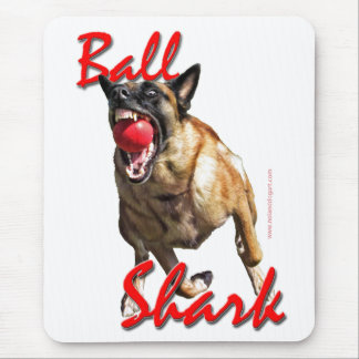 Malinois Ball Shark 2 Mouse Pad