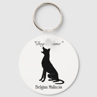 Malinois Bark Keychain