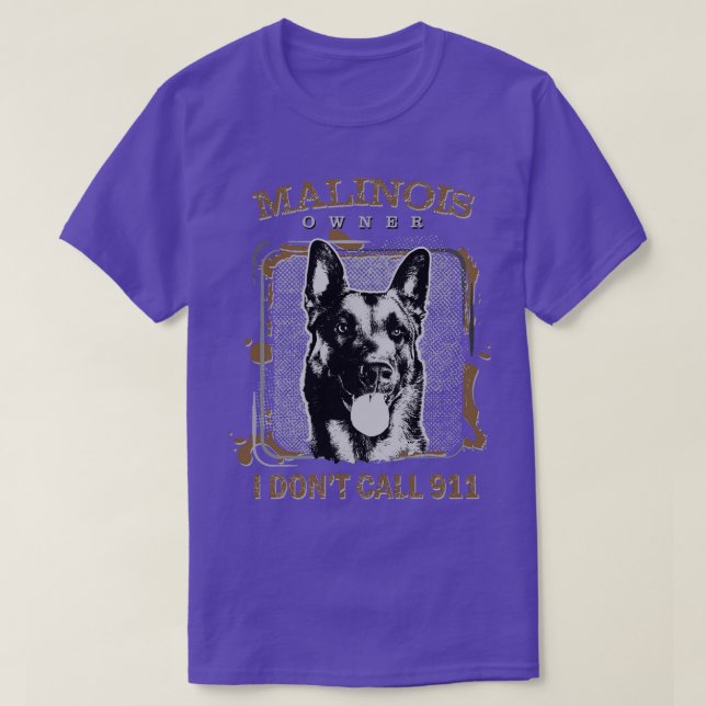 Malinois Belgian shepherd (15) T-Shirt (Design Front)