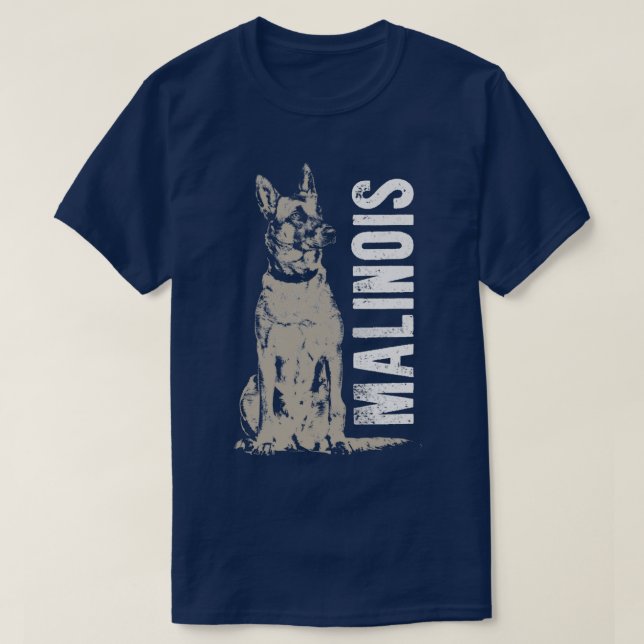 Malinois Belgian shepherd Mechelaar 2  T-Shirt (Design Front)